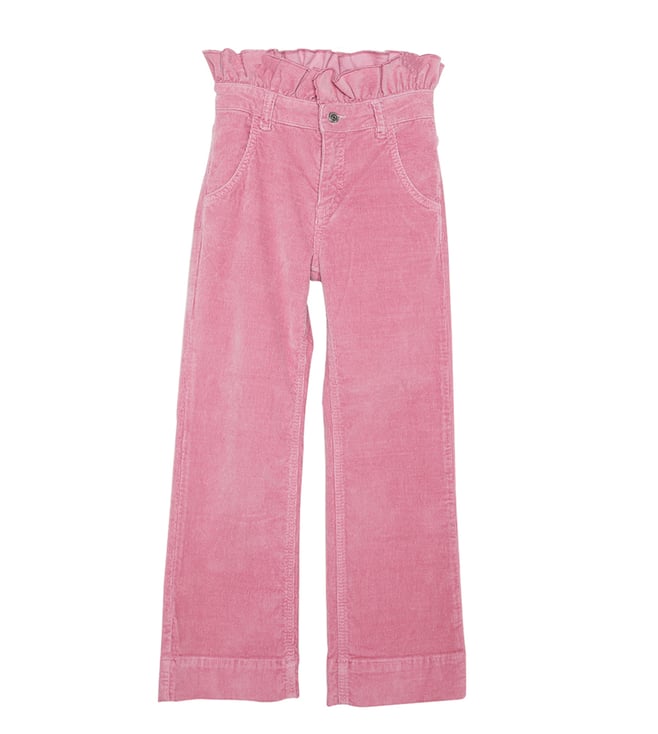 Sonia Rykiel Designer Girls Pink Long Sleeve T Shirt "Vive la