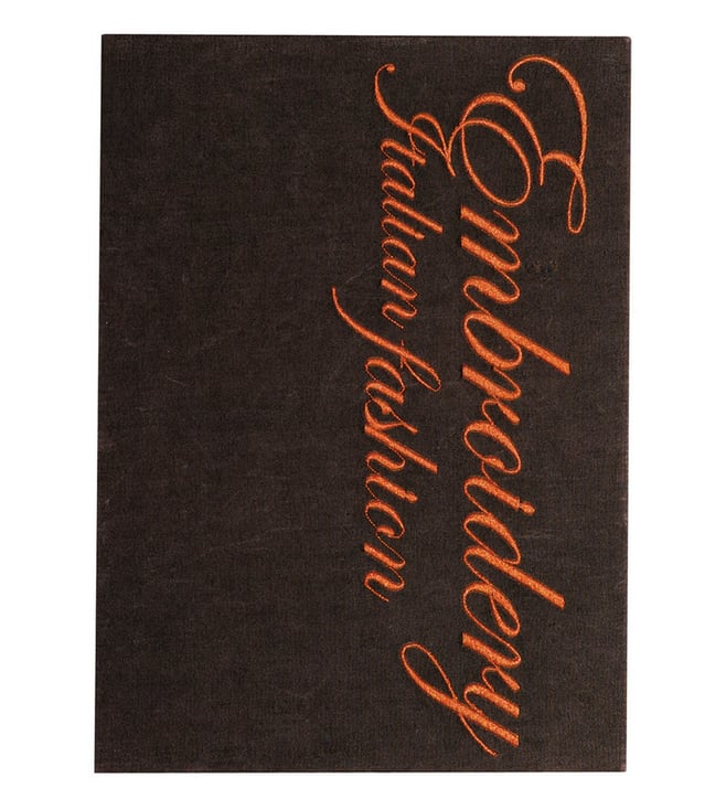 Embroidery Italian fashion 希少 洋書 モードの世界