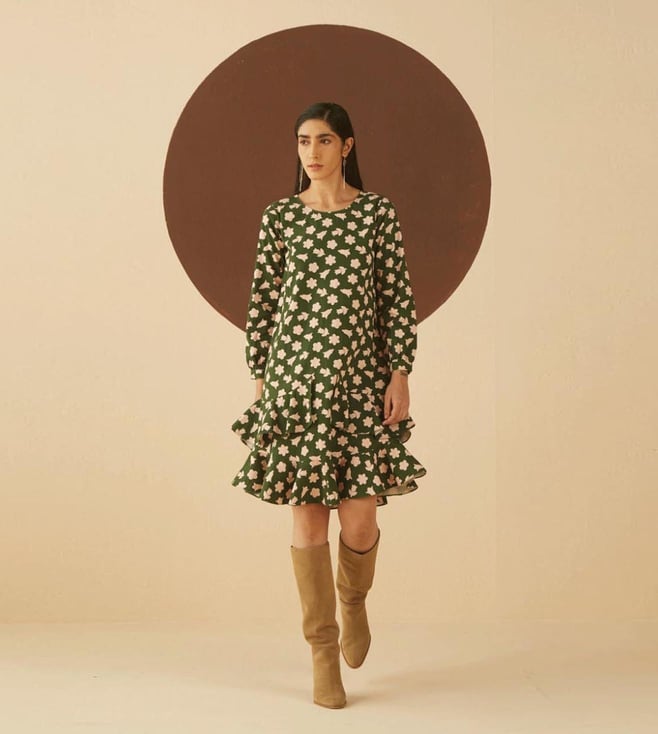 Kate spade meadow smock best sale waist dress