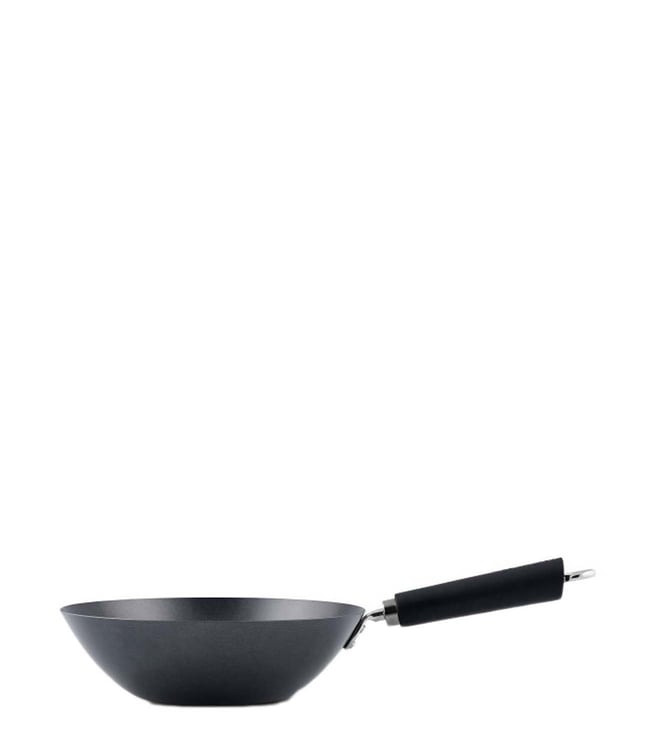 Ken Hom Classic Non-Stick Mini Wok, 20cm, Black