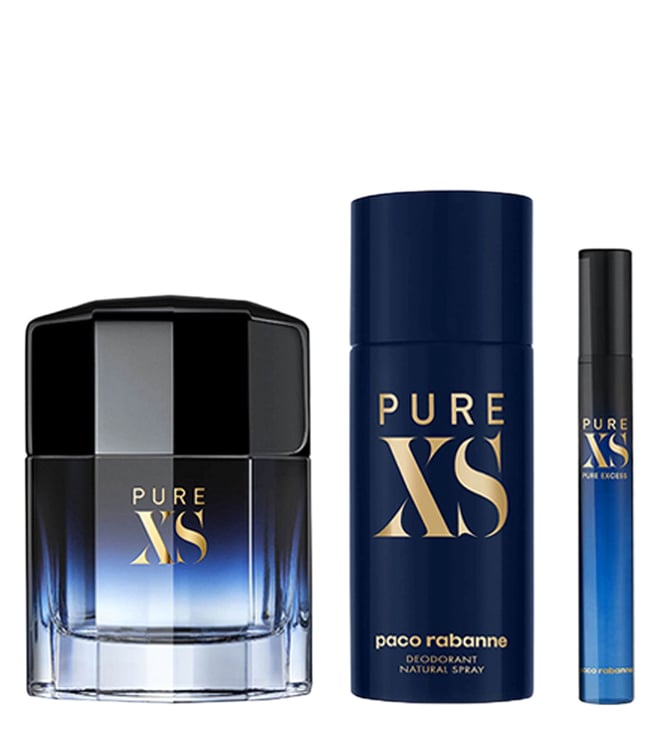 Buy Pao Rabanne Pure XS Eau de Toilette Deodorant \u0026 Travel Spray Gift Set  Original Beauty \u0026 Grooming Fragrances only at Tata CLiQ Luxury