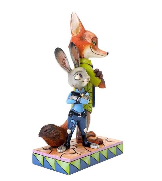 Buy Superhero Toy Store Enesco Judy Hopps & Nick Wilde Statue for ...