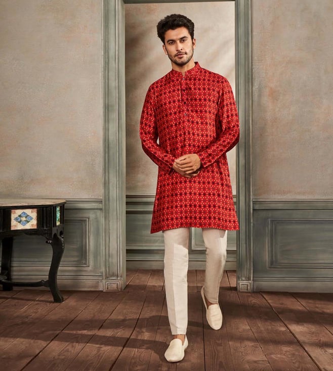Buy Anita Dongre Radhak Kurta - Red 