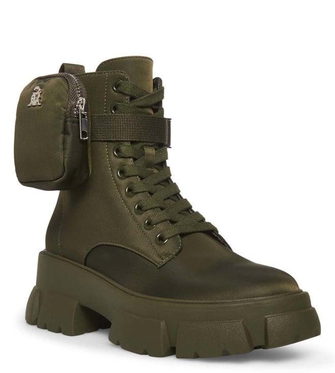 steve madden boots olive