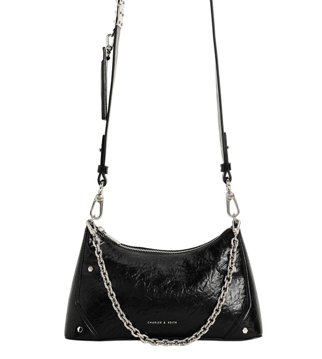 Buy Charles & Keith Black Multi-Pouch Medium Cross Body Bag for Women  Online @ Tata CLiQ Luxury