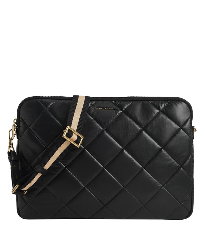 Charles & Keith + Arch Wrinkled-Effect Puffy Bag