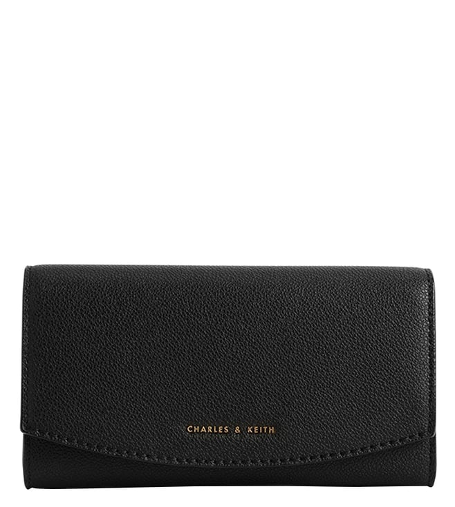 charles and keith front flap wallet