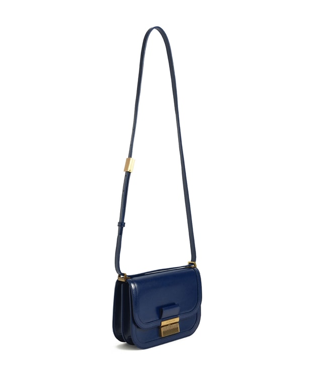 Buy Charles & Keith Navy Small Charlot Bag for Women Online @ Tata CLiQ ...