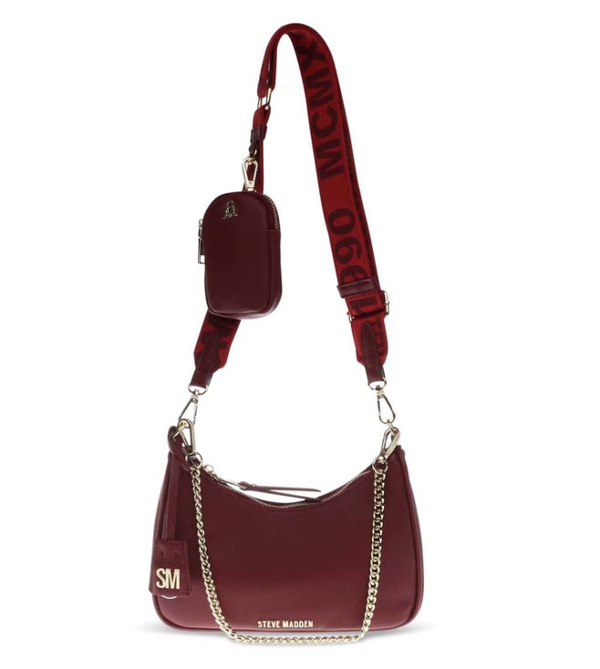 Buy Steve Madden Wine BVITAL-S Medium Cross Body Bag for Women Online @  Tata CLiQ Luxury