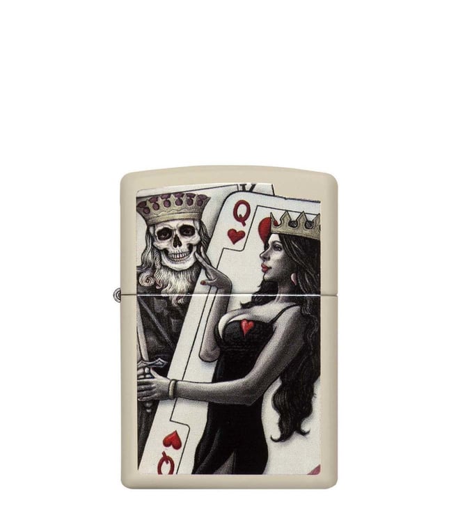 Zippo Skull, King, Queen Beauty Pocket Lighter