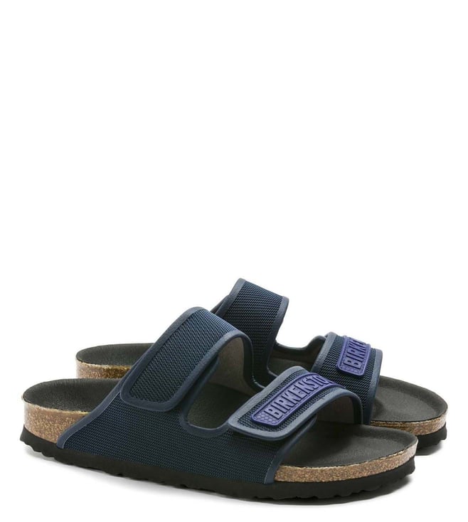 Buy BIRKENSTOCK Blue Delft Unisex Slide Sandals Online Tata CLiQ