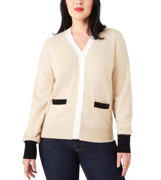 women colorblock cardigan