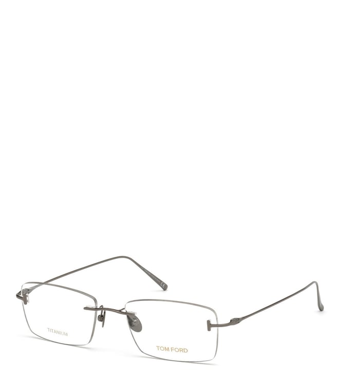 Tom Ford Grey Rectangular Eye Frames 