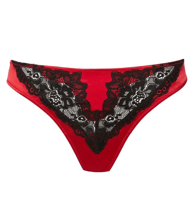 Buy YamamaY Red Bridal Festival G String Panty for Women Online @ Tata ...