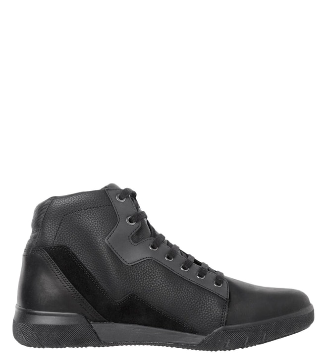 negocio Pila de fiabilidad Buy Geox Black Redward B Abx Men Sneakers Online @ Tata CLiQ Luxury