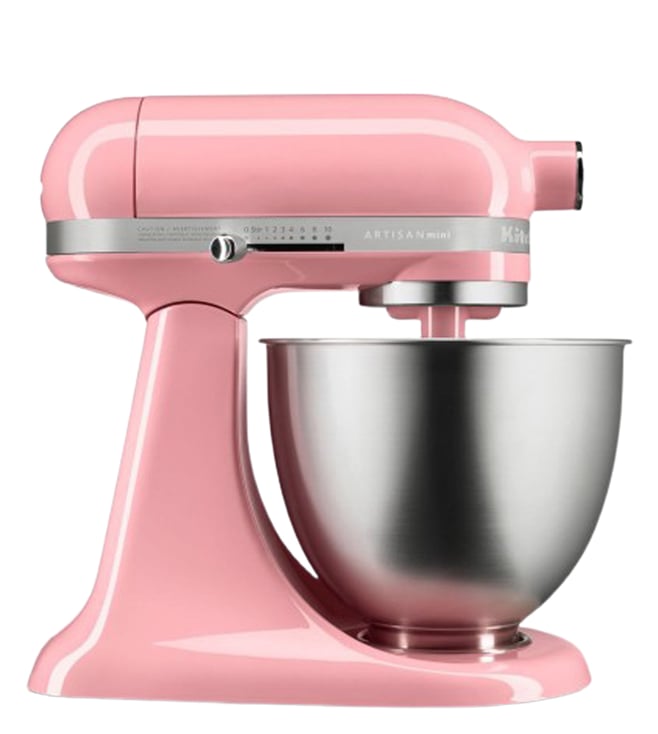 KitchenAid Mixer Tilt-Head 4.8L Artisan with Extra Accessories (Dried Rose)