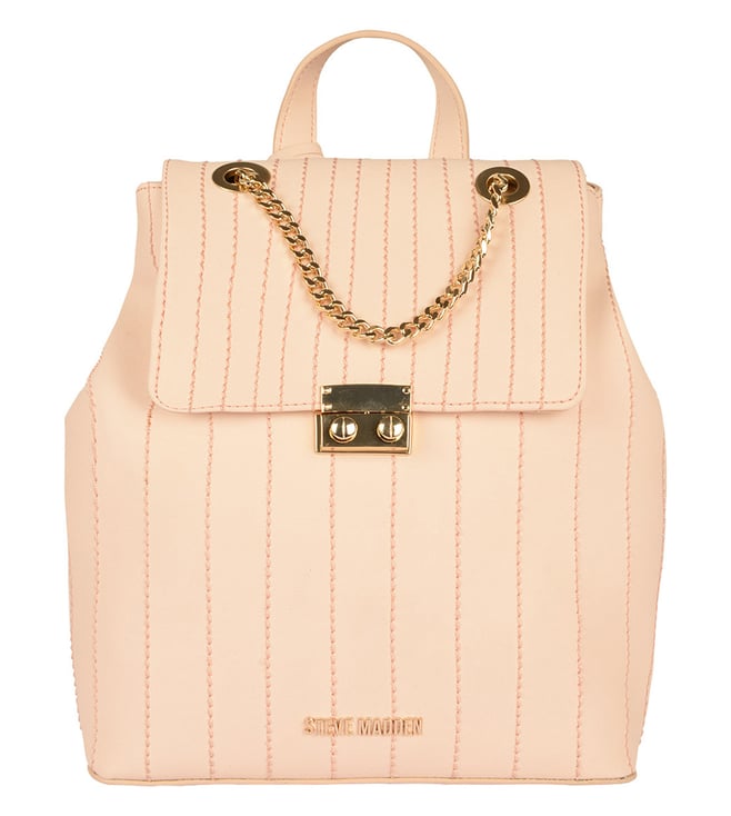 steve madden beige backpack