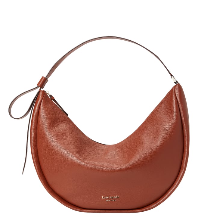 Buy Kate Spade Brown Smile Large Hobo Online @ Tata CLiQ Luxury