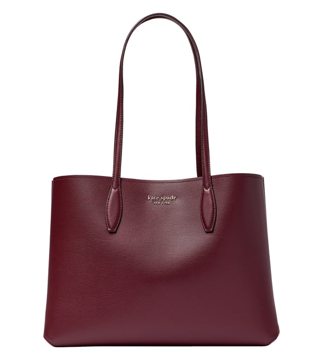 kate spade maroon tote