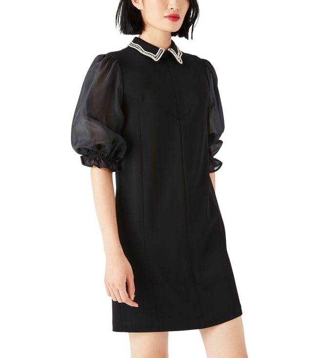 Buy Kate Spade Black Solid Slim Fit Dress Online @ Tata CLiQ Luxury