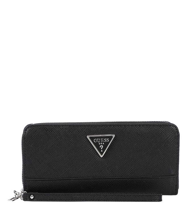 Buy Guess Black Cordelia Large Wallet for Women Online @ Tata CLiQ Luxury