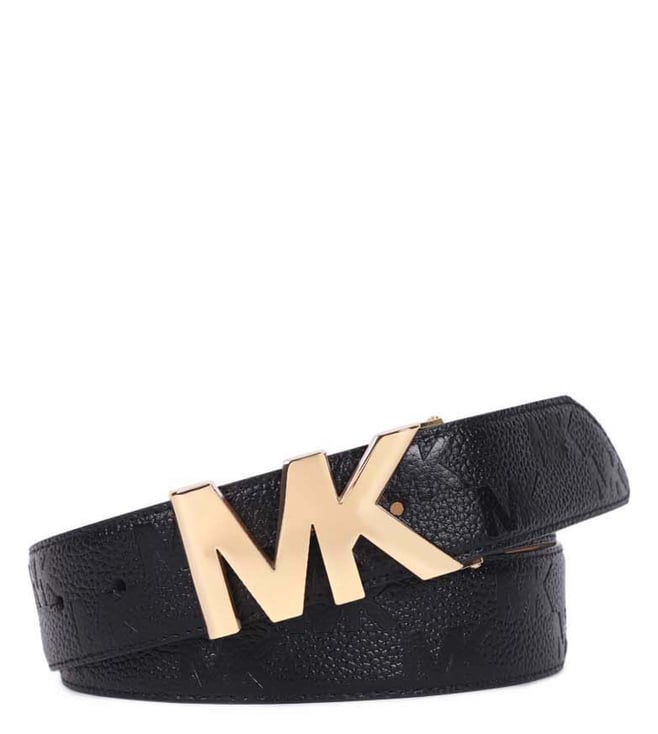 mk belt mens gold