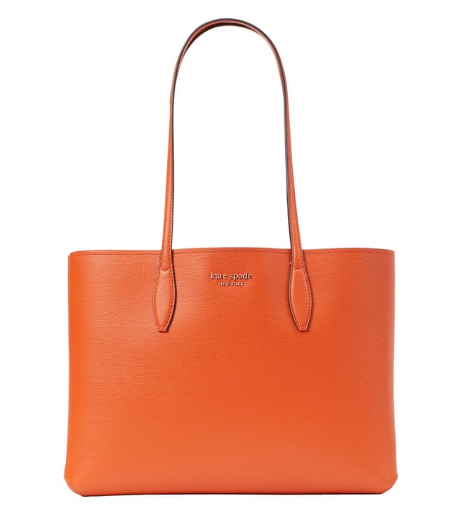 Buy Kate Spade Orange All Day Large Tote Online @ Tata CLiQ Luxury