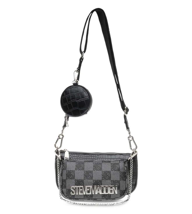 Buy Steve Madden Black BURGENTL Medium Cross Body Bag for Women