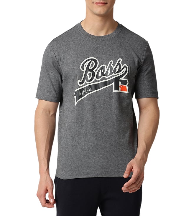 BOSS - Relaxed-fit T-shirt in Pima cotton with exclusive logo