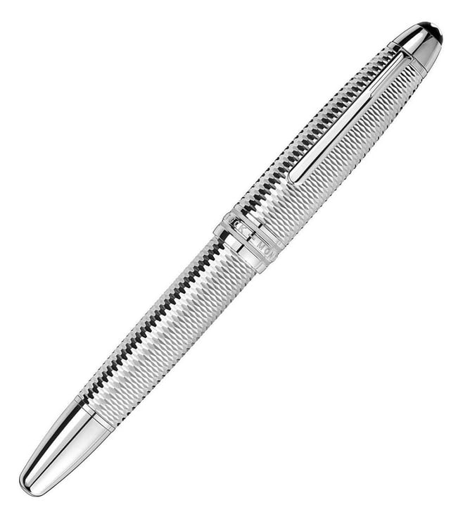 Montblanc meisterstuck outlet silver ballpoint pen