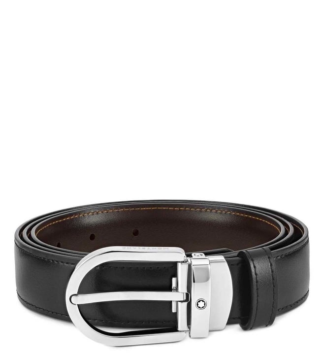 Montblanc Men's Reversible Leather Belt