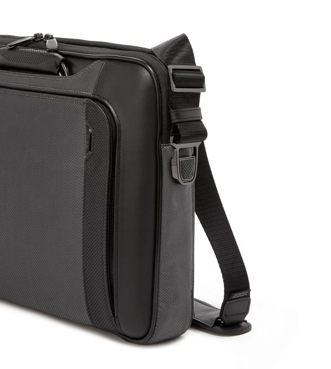 Buy Tumi Titanium Grey Slim Laptop Briefcase Online @ Tata CLiQ Luxury