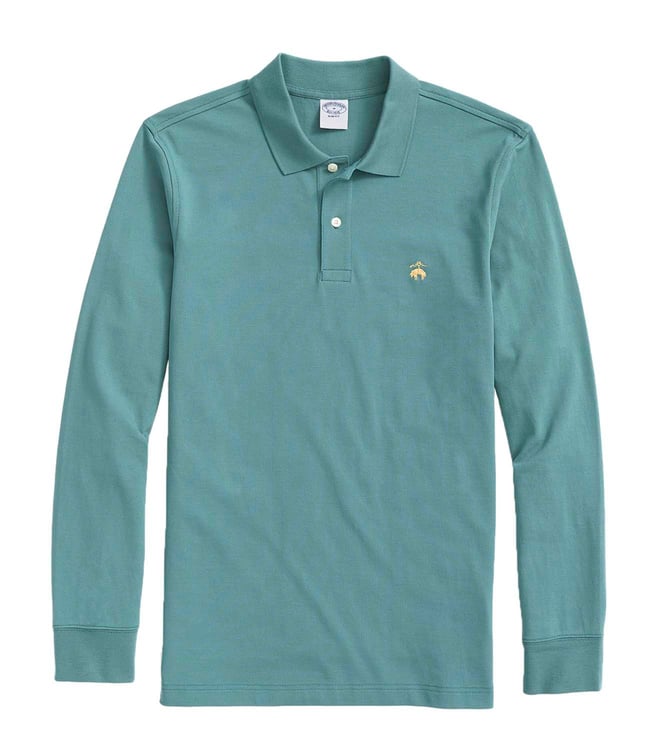 brooks brothers polo long sleeve