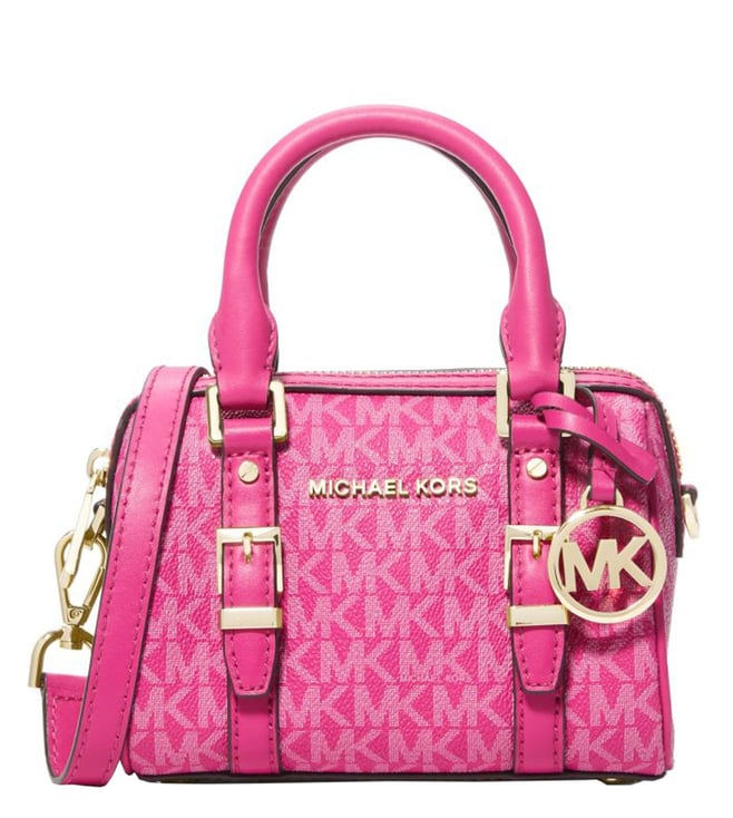Buy MICHAEL Michael Kors Wild Berry Logo Duffle Cross Body Bag for Women  Online @ Tata CLiQ Luxury