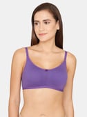 Buy Rosaline by Zivame Purple Non Wired Non Padded T-Shirt Bra for Women  Online @ Tata CLiQ