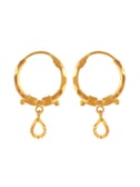 Purchase Simple 22K Gold Clip on Earrings Design Online - PC Chandra