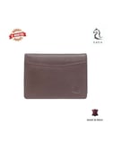 Kara Brown Leather Card Holder for Men