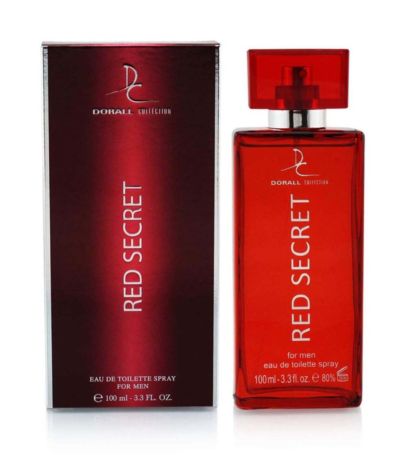 Dorall Collection Red Secret Perfume Body Spray for Men - 200 ml