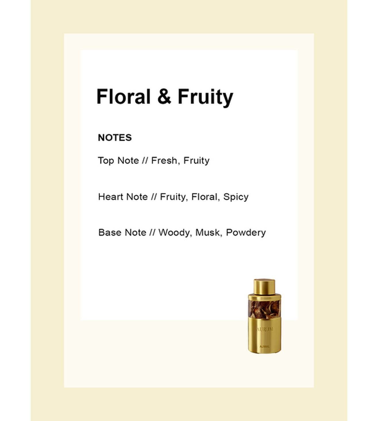 Fruity discount notes perfume