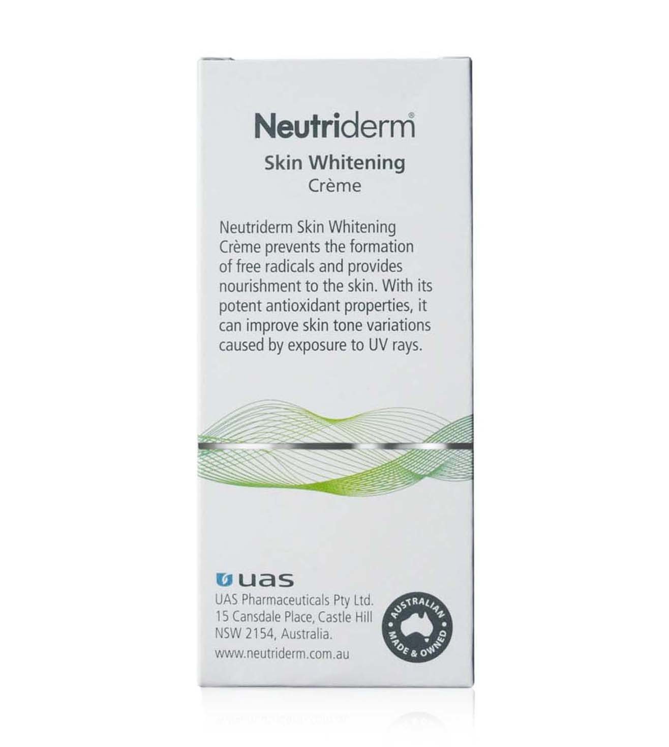 Buy Neutriderm Skin Whitening Creme 50 gm Online On Tata CLiQ