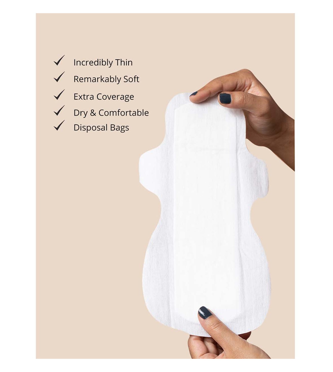 Carmesi Sensitive Sanitary Pads For Rash-free Periods (30