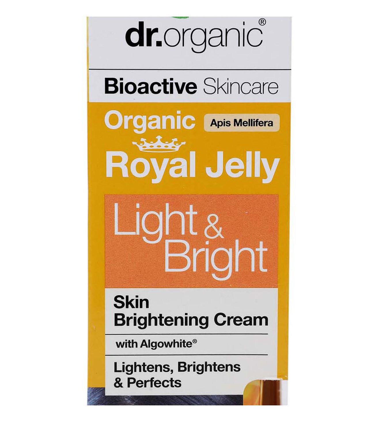 Buy Dr Organic Royal Jelly Light Bright Cream 125 ml Online On