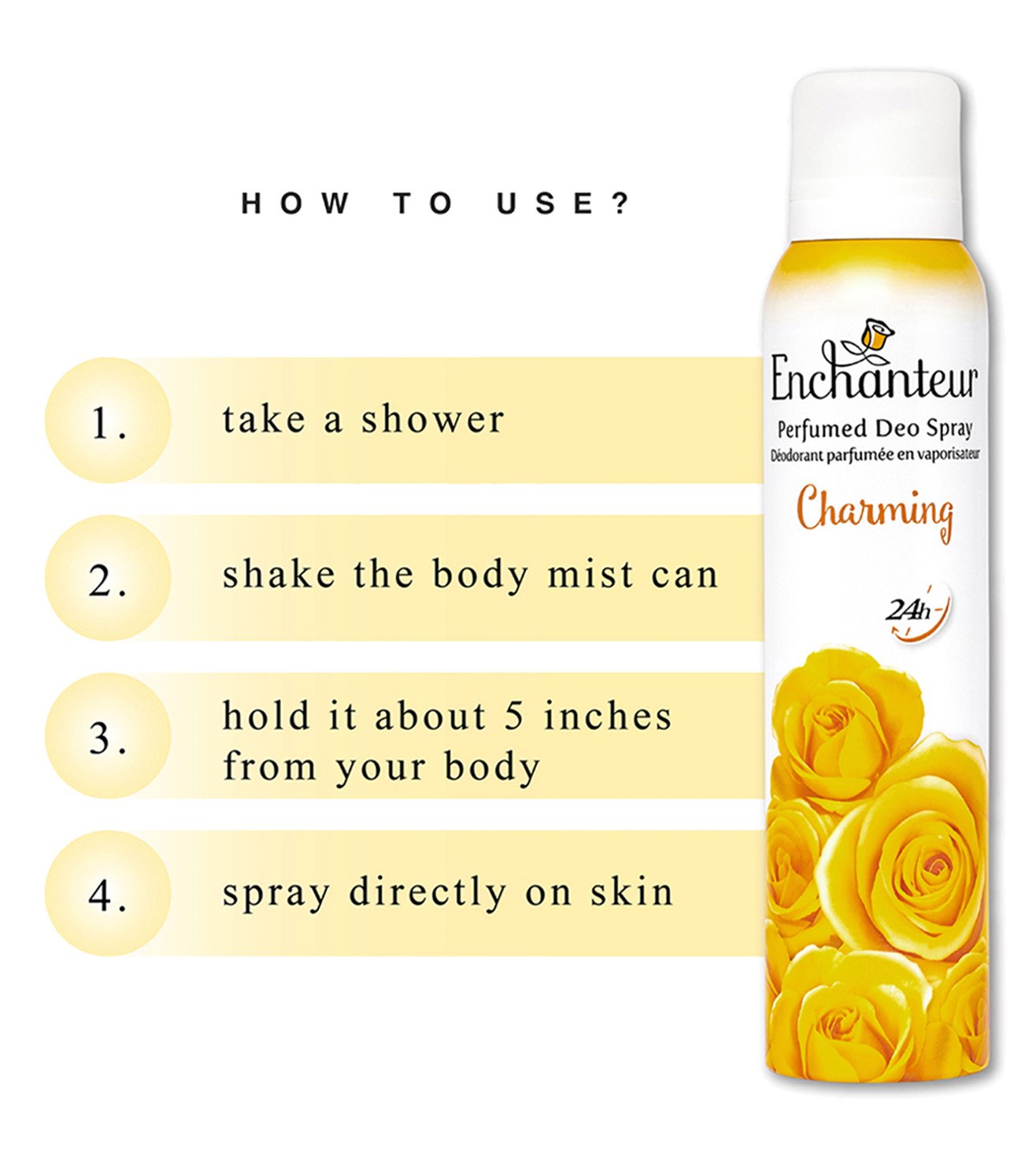 Enchanteur discount body spray