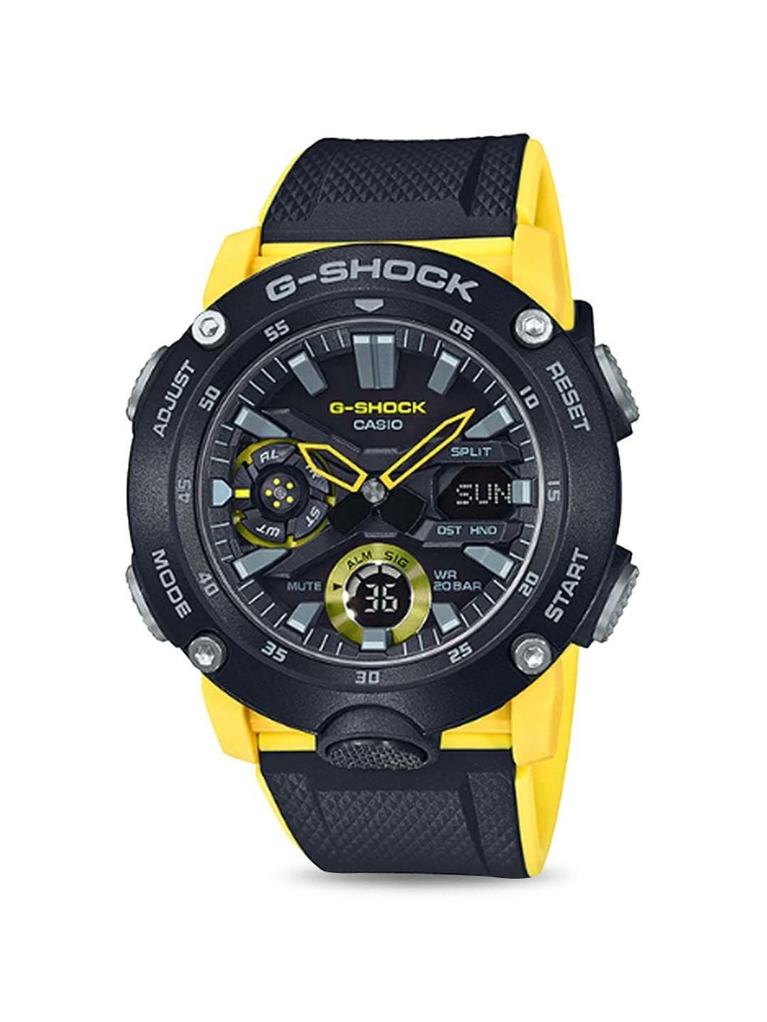 Buy Casio GA 2000 1A9DR G Shock Analog Digital Watch for Men at