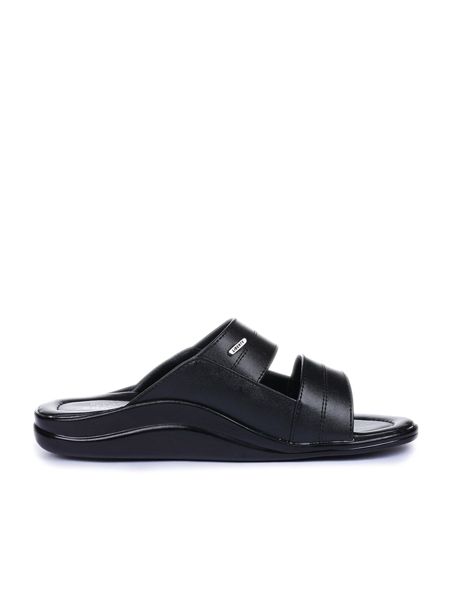 Coolers Formal (Black) Sandals For Mens 7123-84 By Liberty
