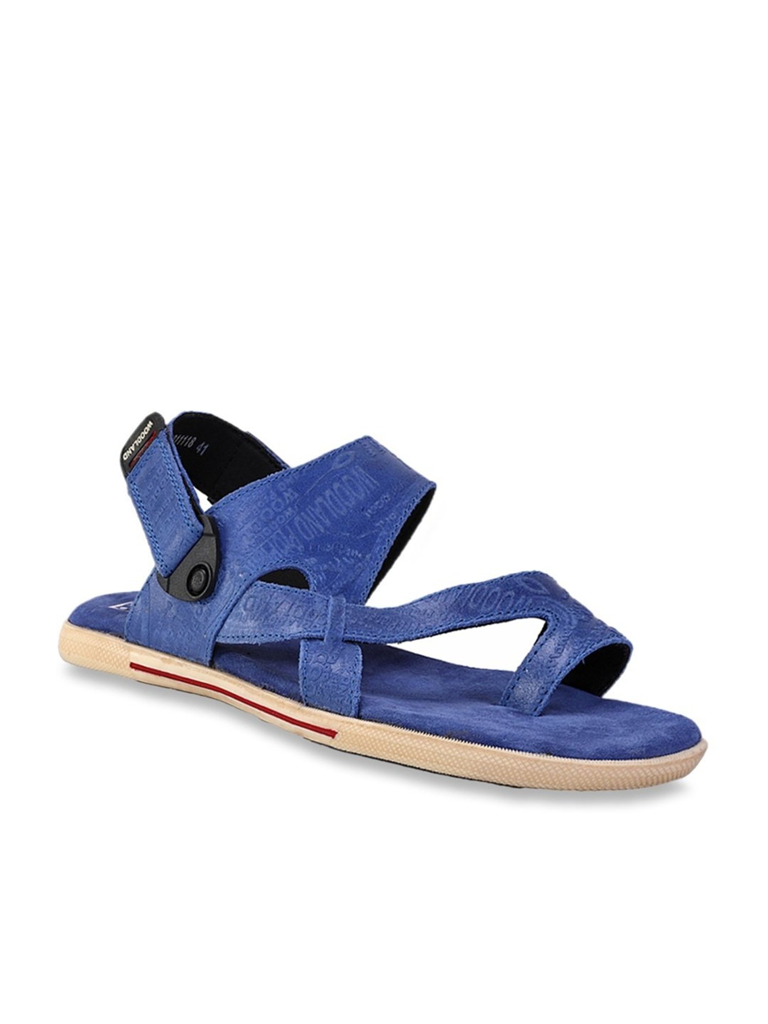 Woodland navy sandals for women