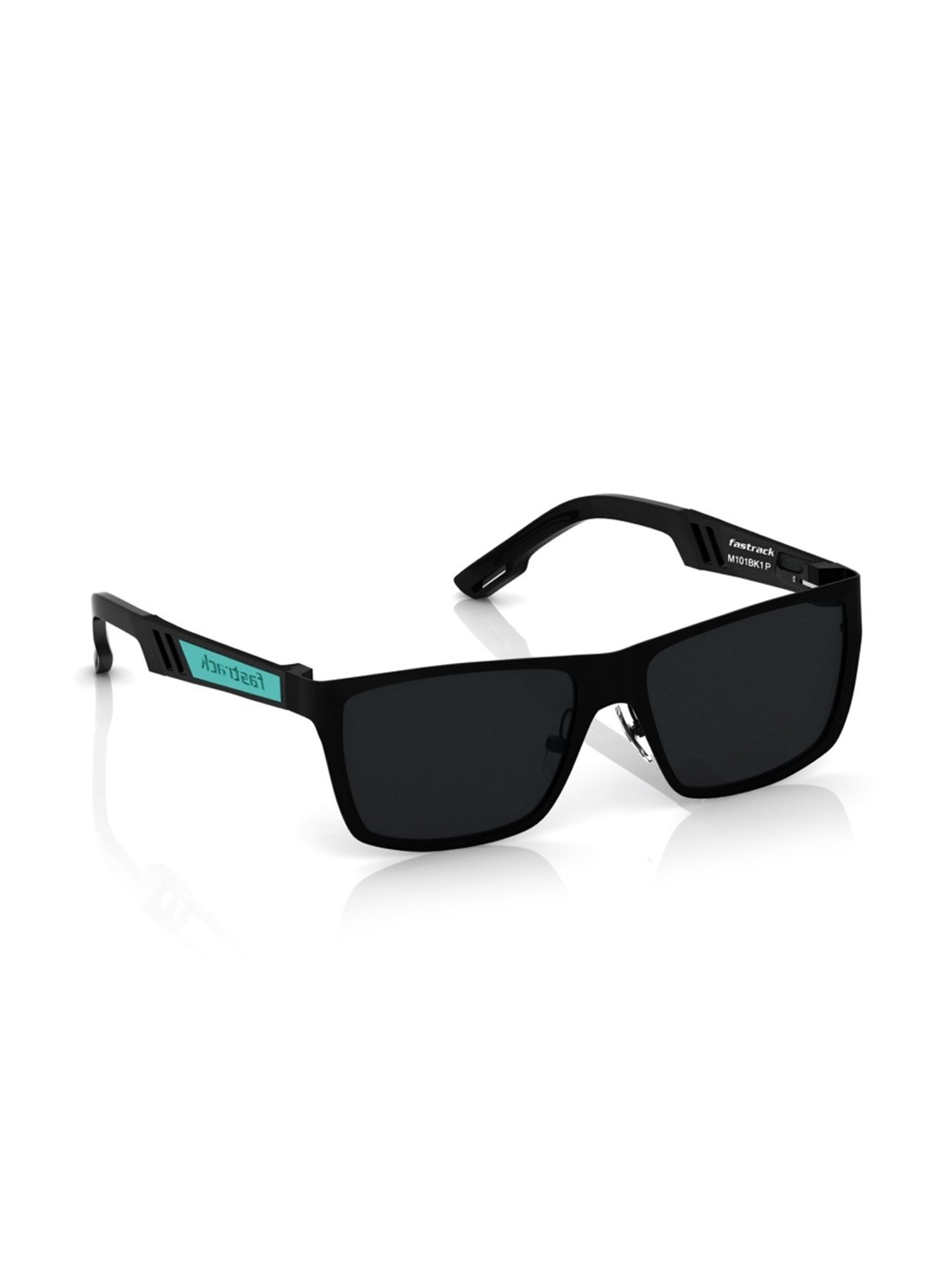 Rectangle Rimmed Sunglasses Fastrack - P375BK2I at best price | Titan Eye+