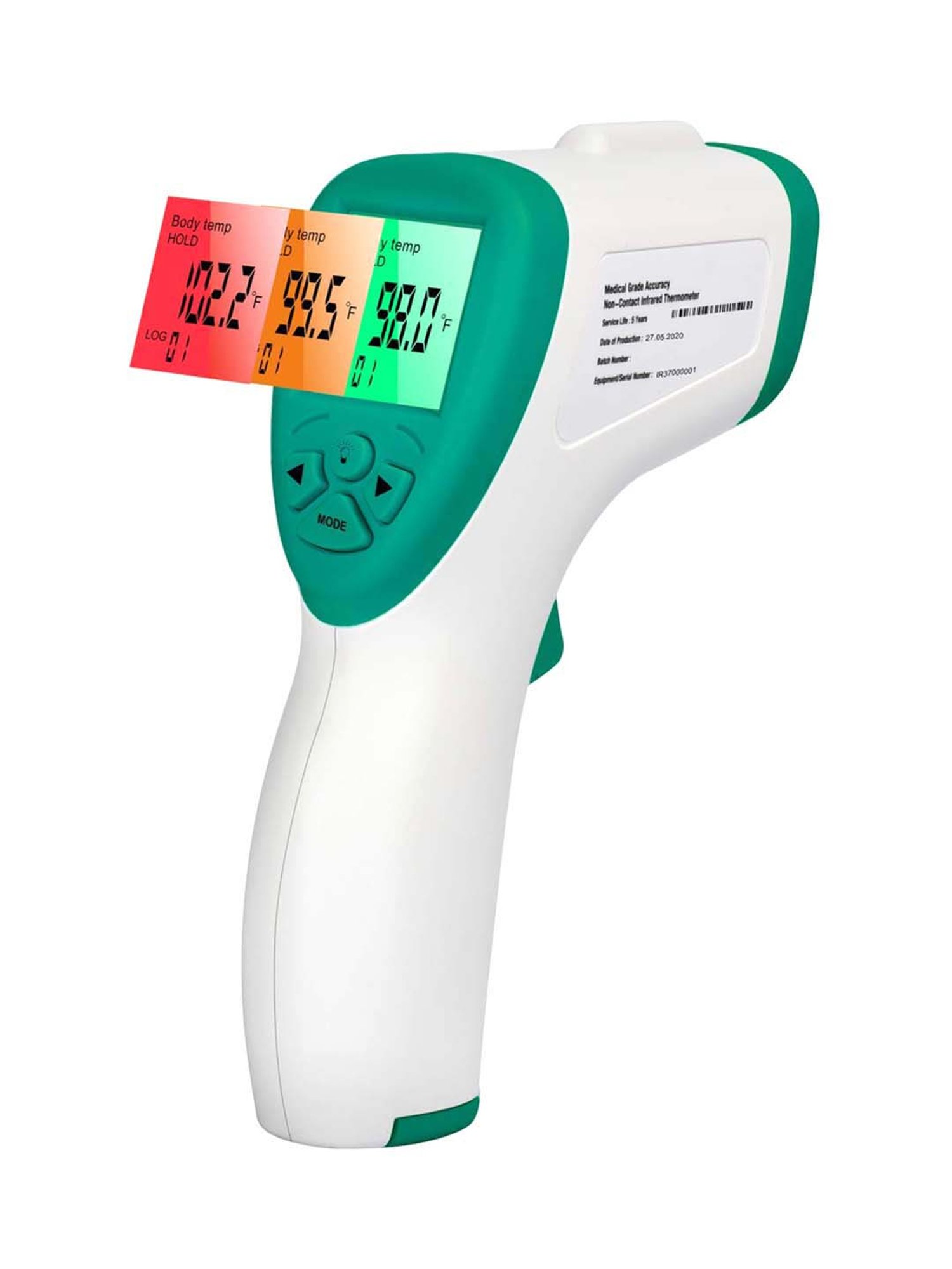DR VAKU Infrared Thermometer Non-Contact Digital Laser Infrared
