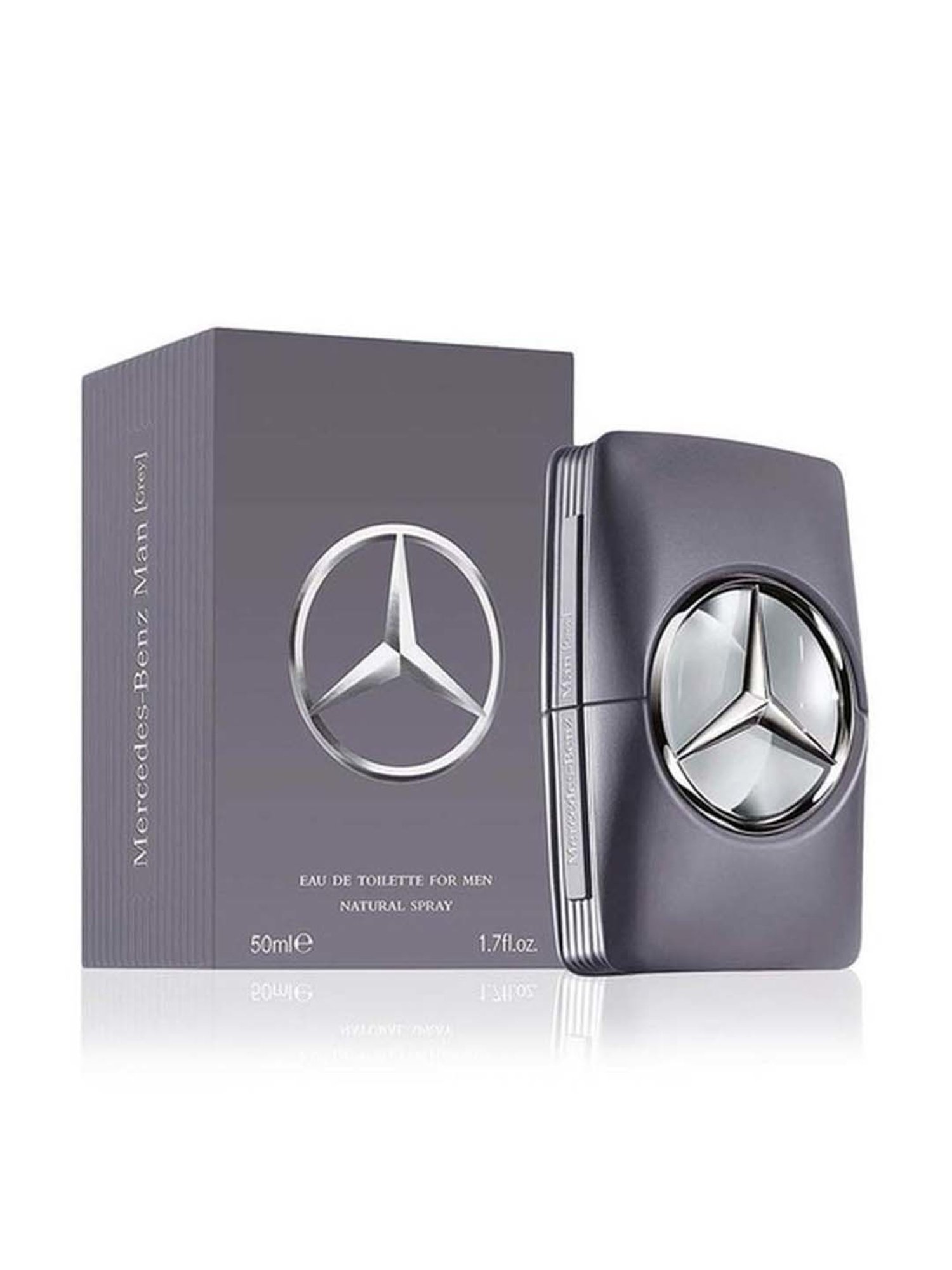 Buy Mercedes Benz Man Grey Eau de Toilette for Men 50 ml For Men