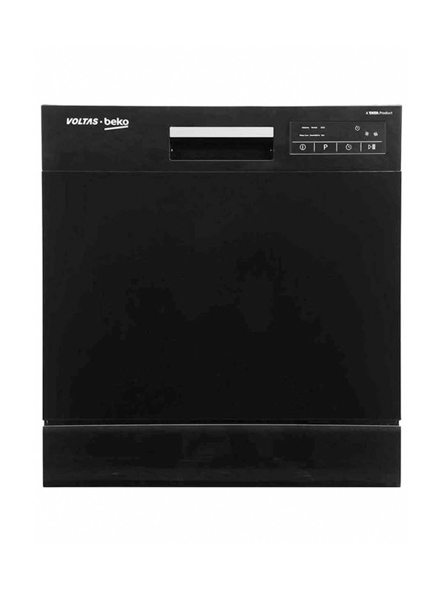 Voltas Beko 8 Place Fully Automatic Dishwasher (DT8B, Black)Voltas